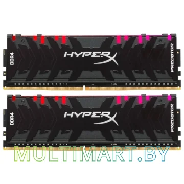 Оперативная память HyperX Predator RGB 2x8GB DDR4 PC4-28800 (HX436C17PB3AK2/16)